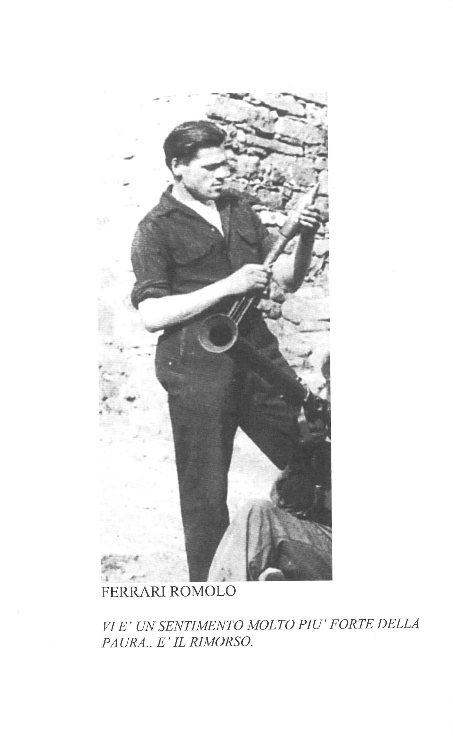 Romolo Ferrari, immagine interna di apertura del primo volume